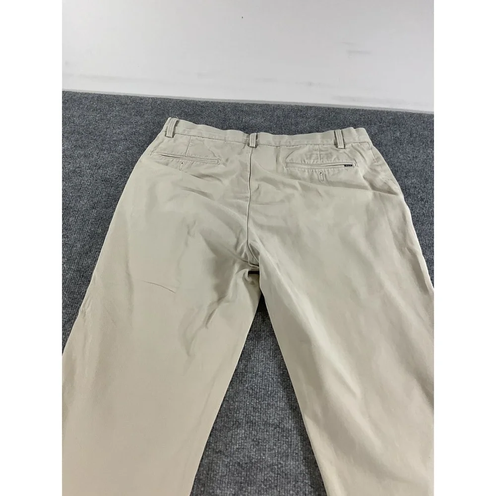 Polo Ralph Lauren Classic Fit Chino Pants 35x30 Khaki Beige Straight Leg Cotton